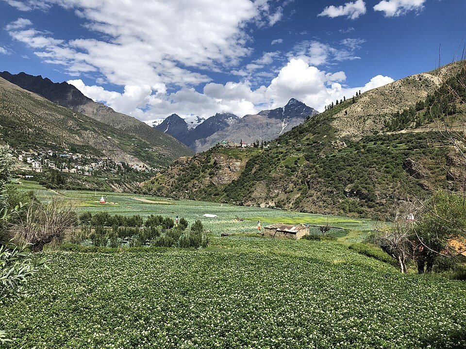 Keylong near Sissu, Lahaul