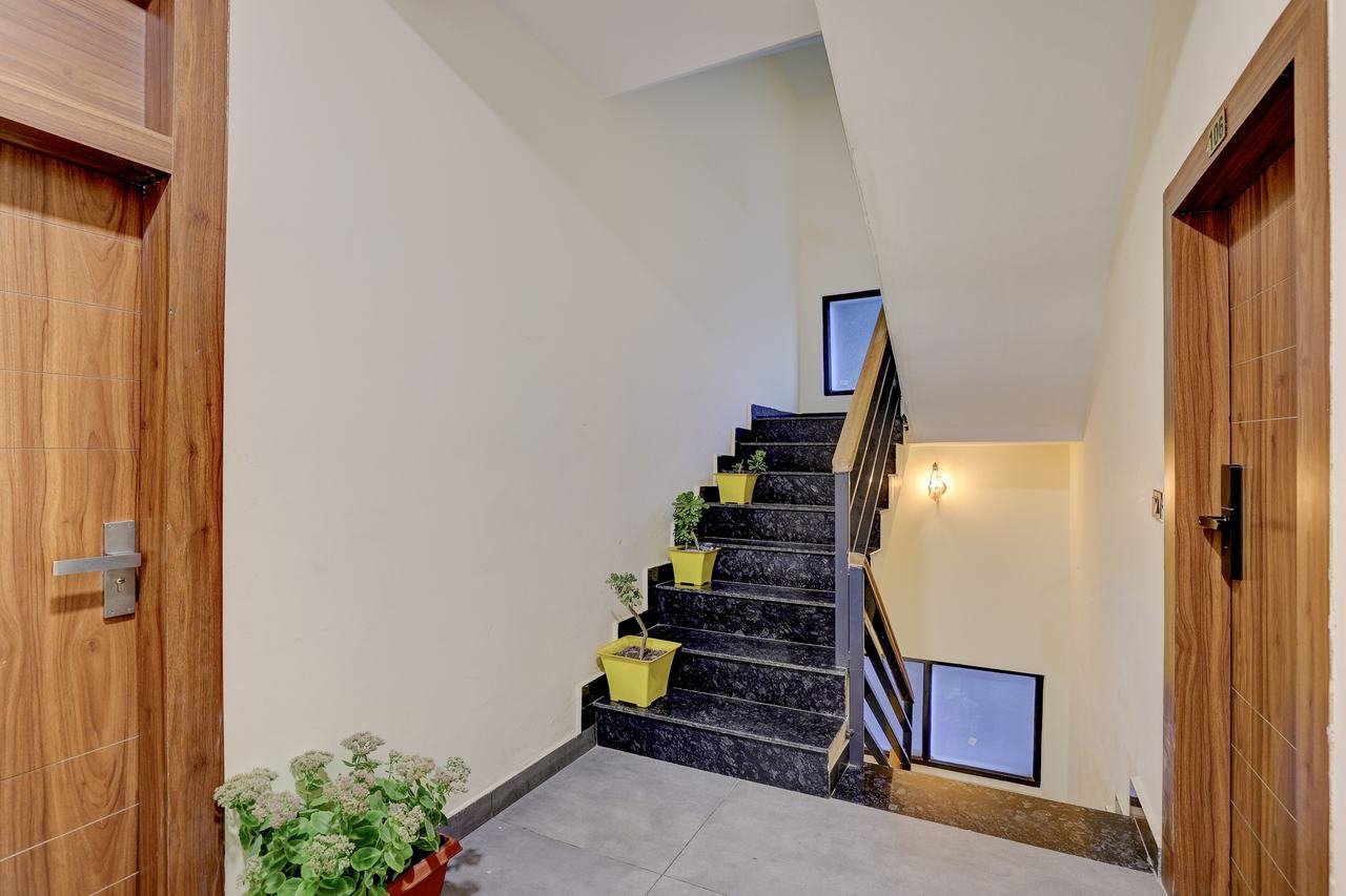 Interior staircase at Utpala House Sissu